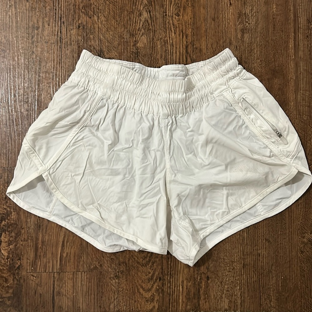 Lululemon White Shorts
